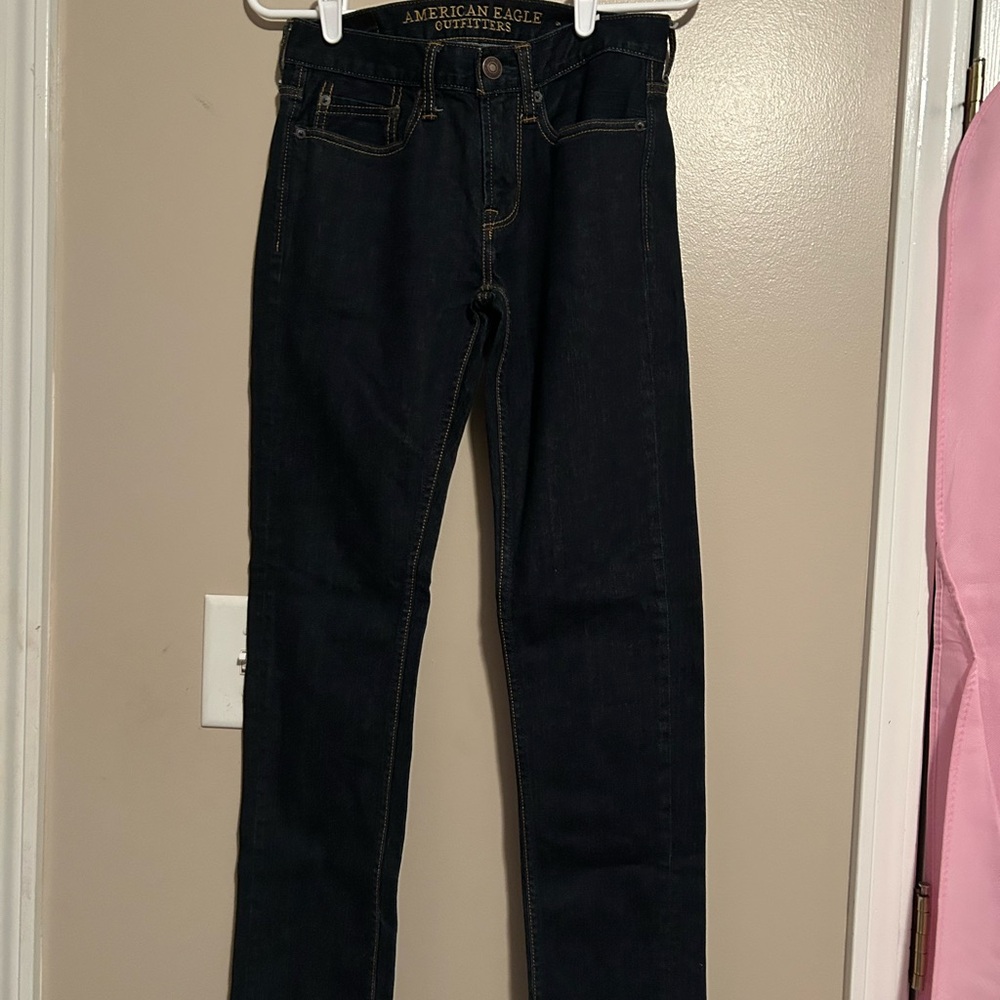 American Eagle Outfitters mens dark denim Jeans